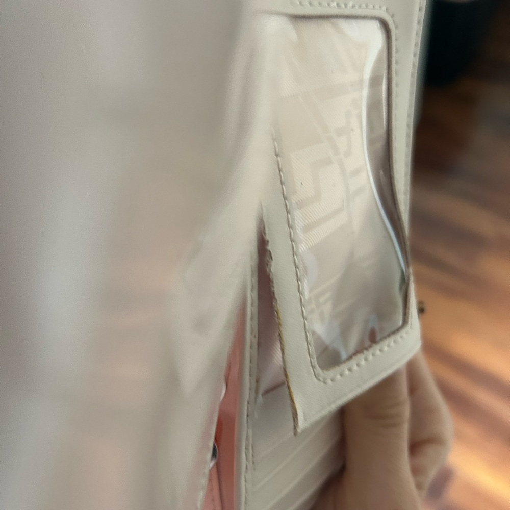 Ted Baker Light Pink Wallet Clutch with Gold Accent - Picture 7 of 11